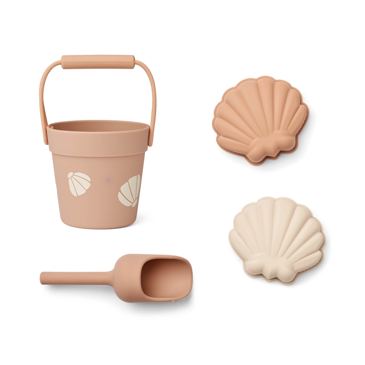 Liewood - Sandspielzeug "Kit Mini Shell Beach Set" | Shell / Pale tuscany