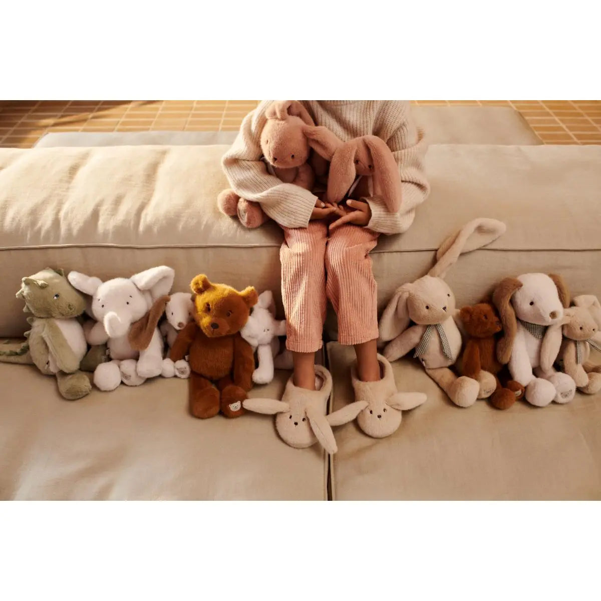 Liewood - Teddy Set "Lillian Rabbit Gift Set" | mist