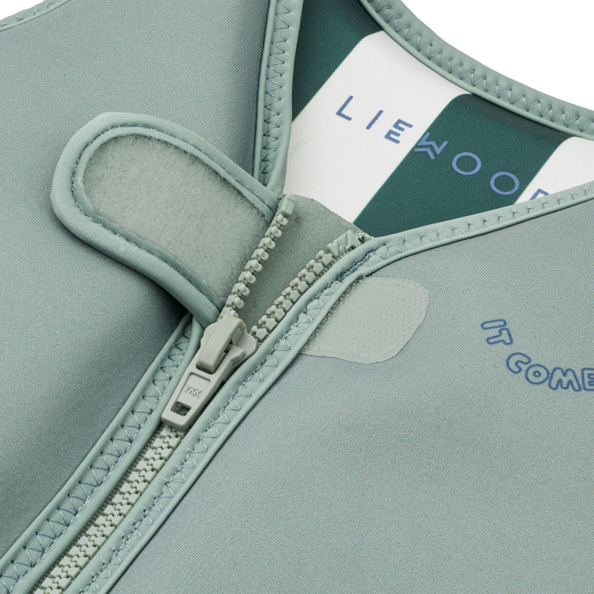 Liewood - Schwimmweste "Dove Swim Vest" | It comes in waves / Peppermint
