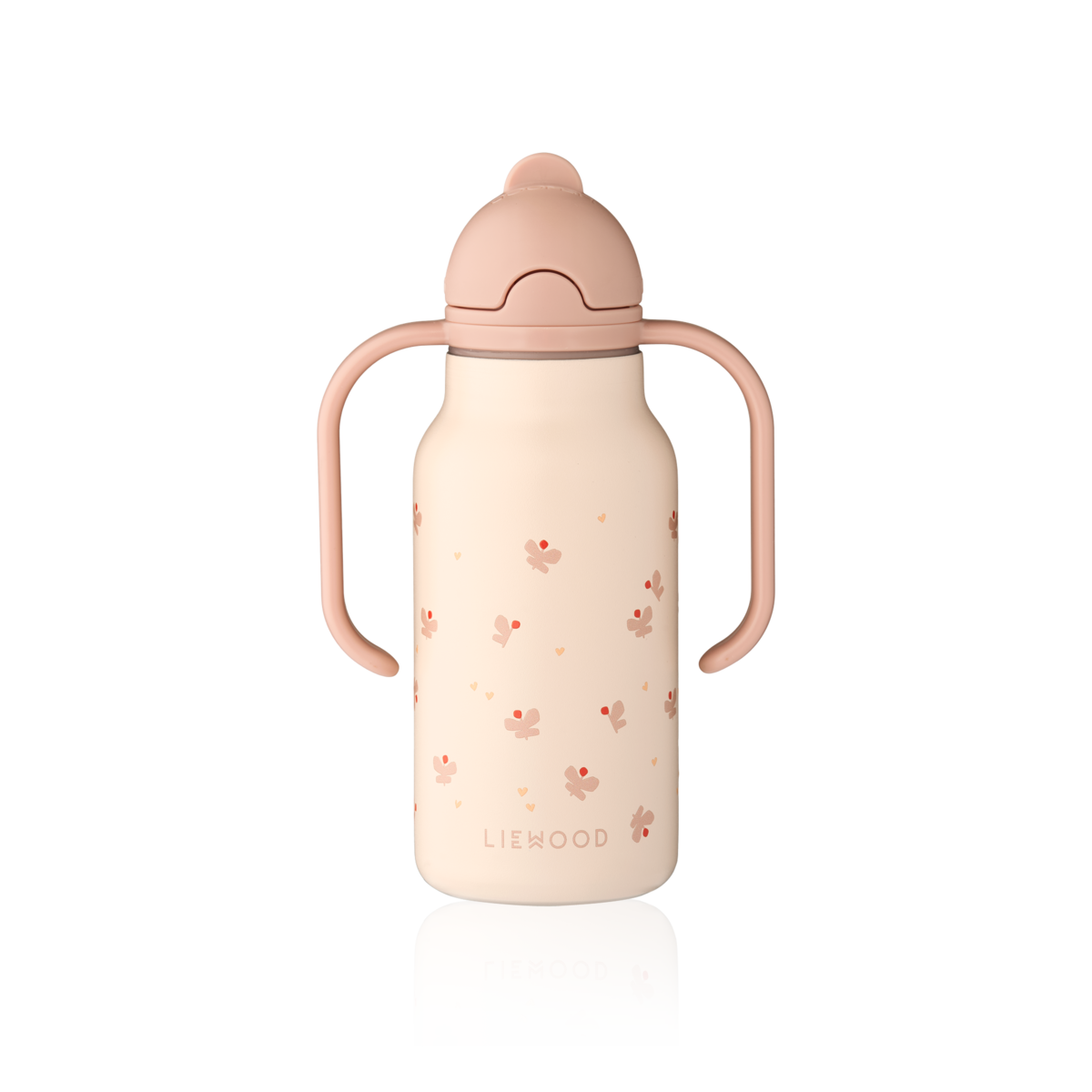 Liewood - Wasserflasche "Kimmie Water Bottle 250 ml" | mini butterfly / apple blossom