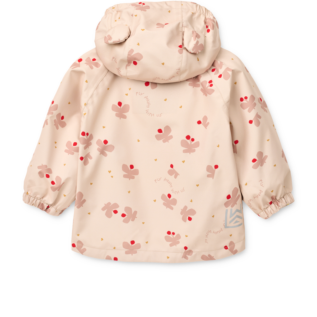 Liewood - Regenanzug "Manu Rainwear Set" |  Butterfly / Apple blossom