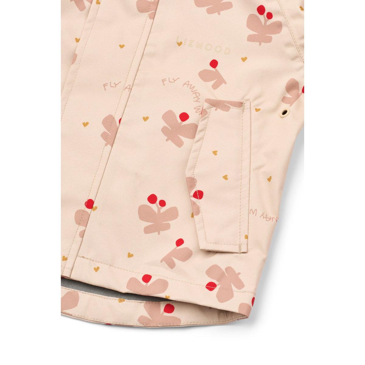 Liewood - Regenanzug "Manu Rainwear Set" |  Butterfly / Apple blossom