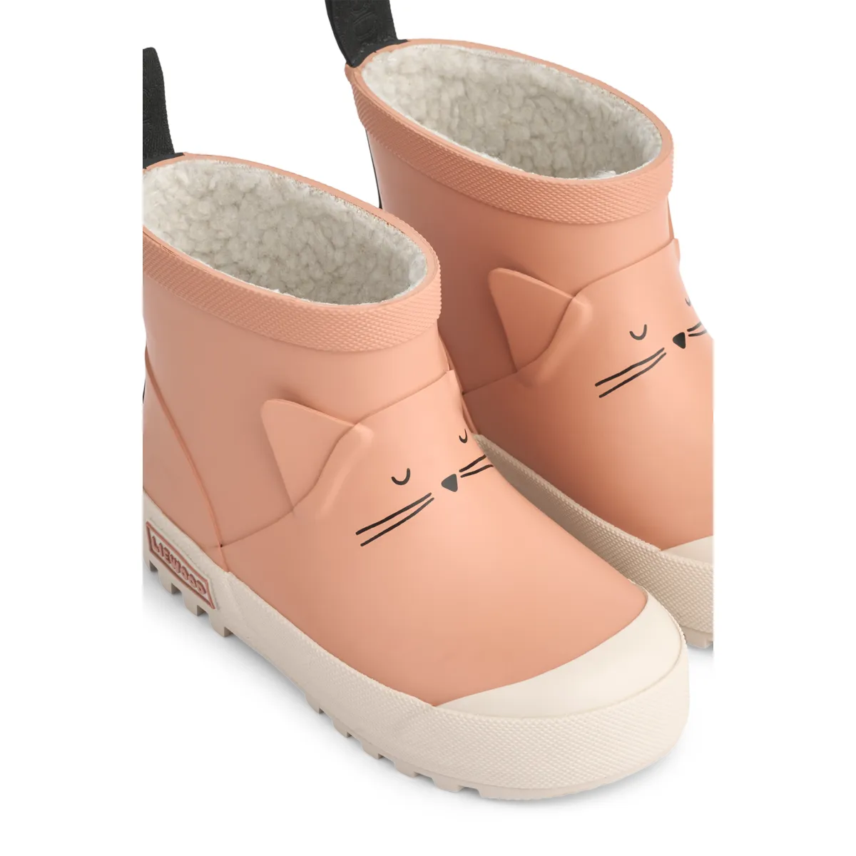 Liewood - Gummistiefel "Jesse Cat Thermo Rainboot" | Tuscany rose