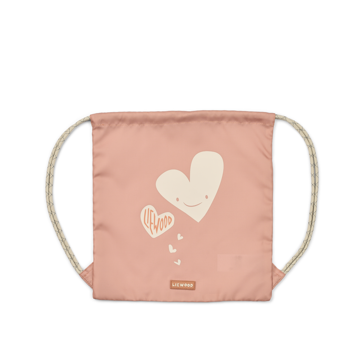 Liewood - Turnbeutel "Danella Gym Bag" | hearts / pale tuscany