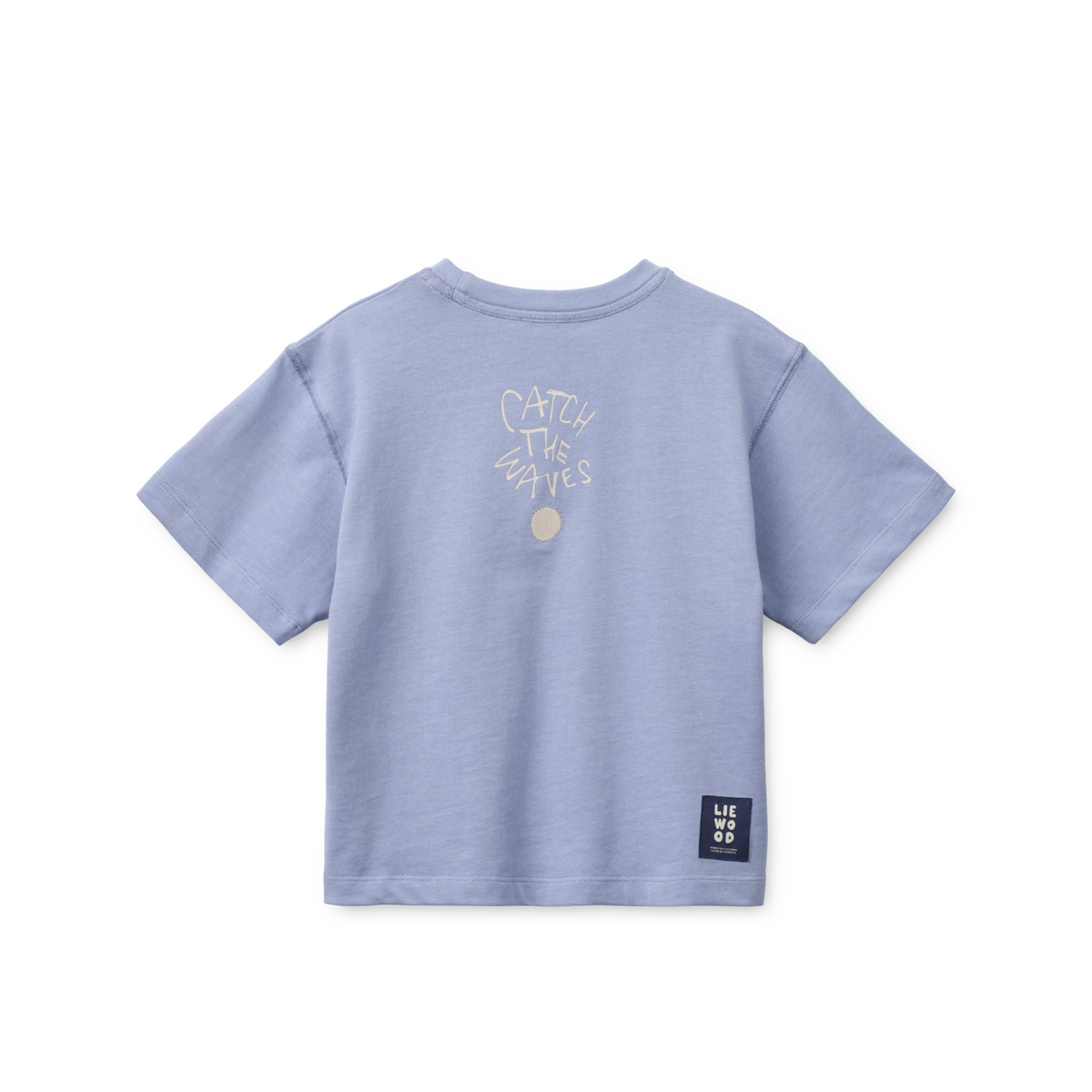 Liewood - T-Shirt "Tyler Placement SS T-shirt" | Surf / Dusty lavender