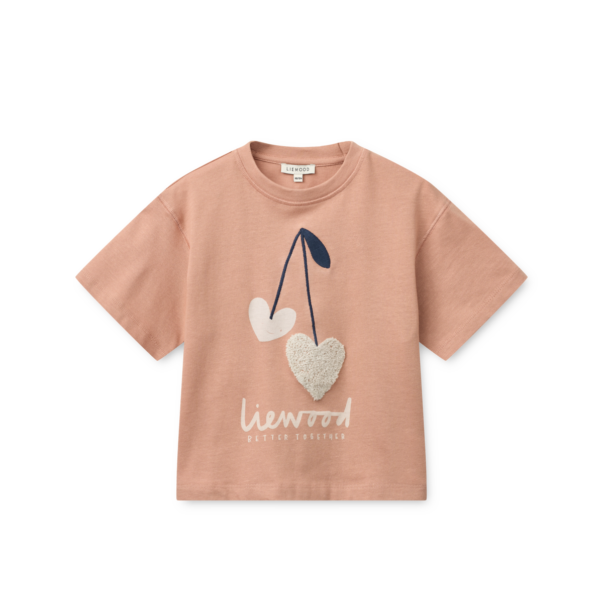 Liewood - T-Shirt "Tyler Placement SS T-shirt" | Sweethearts / Pale tuscany