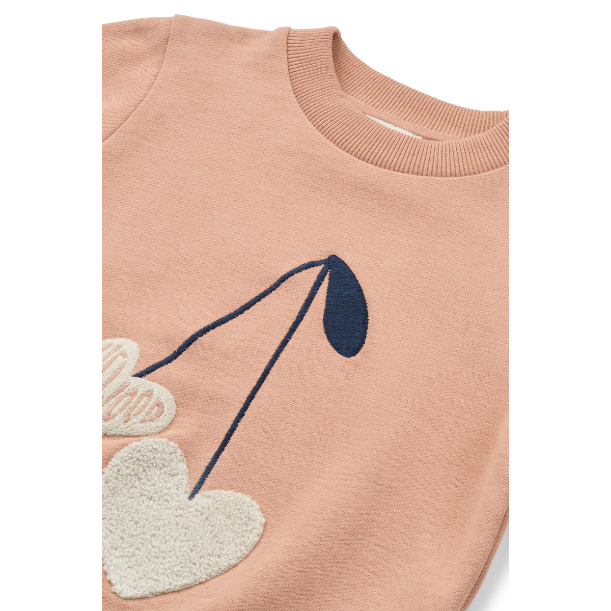 Liewood - Pullover "Thora Placement Sweatshirt" | Sweethearts / Pale tuscany