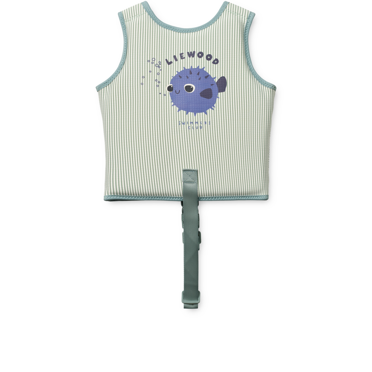 Liewood - Schwimmweste "Dove Seersucker Swim Vest" | peppermint / sandy