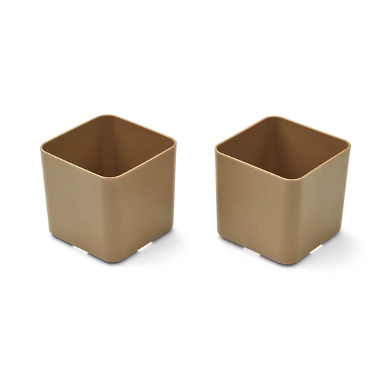 Liewood - Aufbewahrungsboxen "Jamal Storage System S 2-Pack" | Oat Liewood