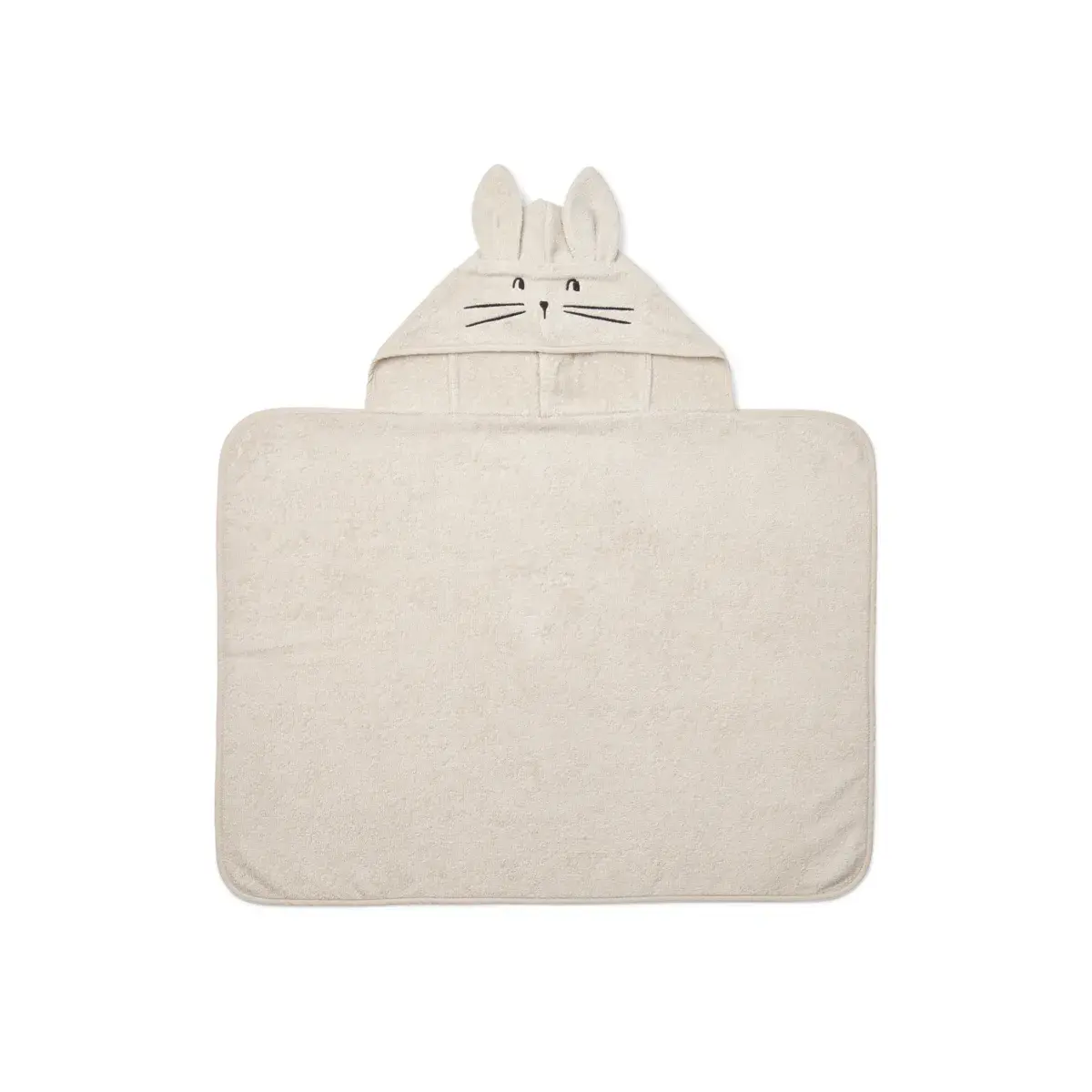 Liewood - Babyhandtuch "Albert Rabbit Hooded towel" | sandy Liewood