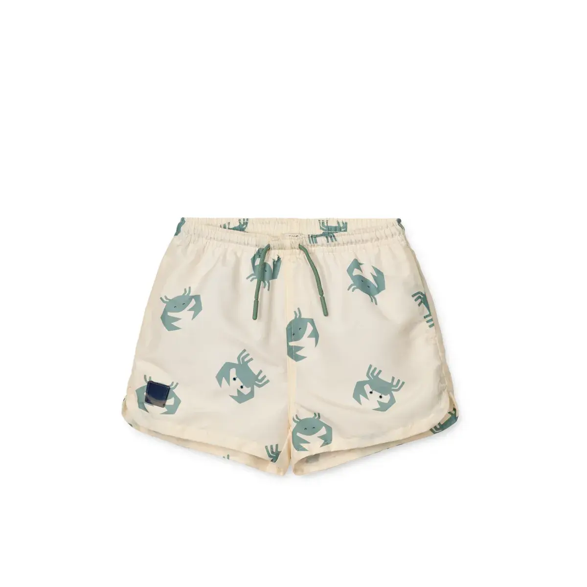 Liewood - Badeshorts "Aiden Printed Board Shorts" | crab / sandy Liewood