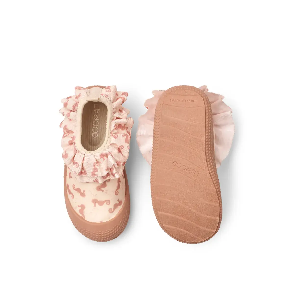 Liewood - Strandschuhe "Sanjia Flounce Sea Shoe" | seahorse / apple blossom Liewood