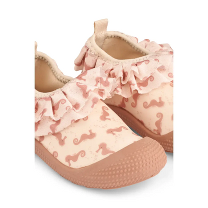 Liewood - Strandschuhe "Sanjia Flounce Sea Shoe" | seahorse / apple blossom Liewood