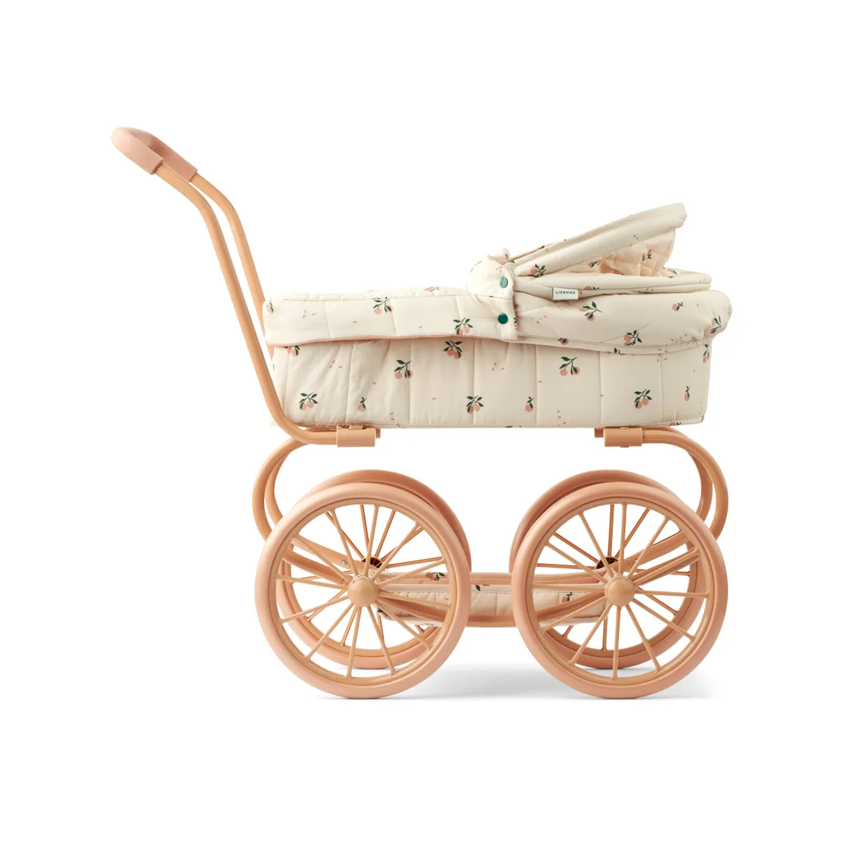 Liewood - Kinder Puppenwagen "Adaline Doll Pram" | peach / sea shell