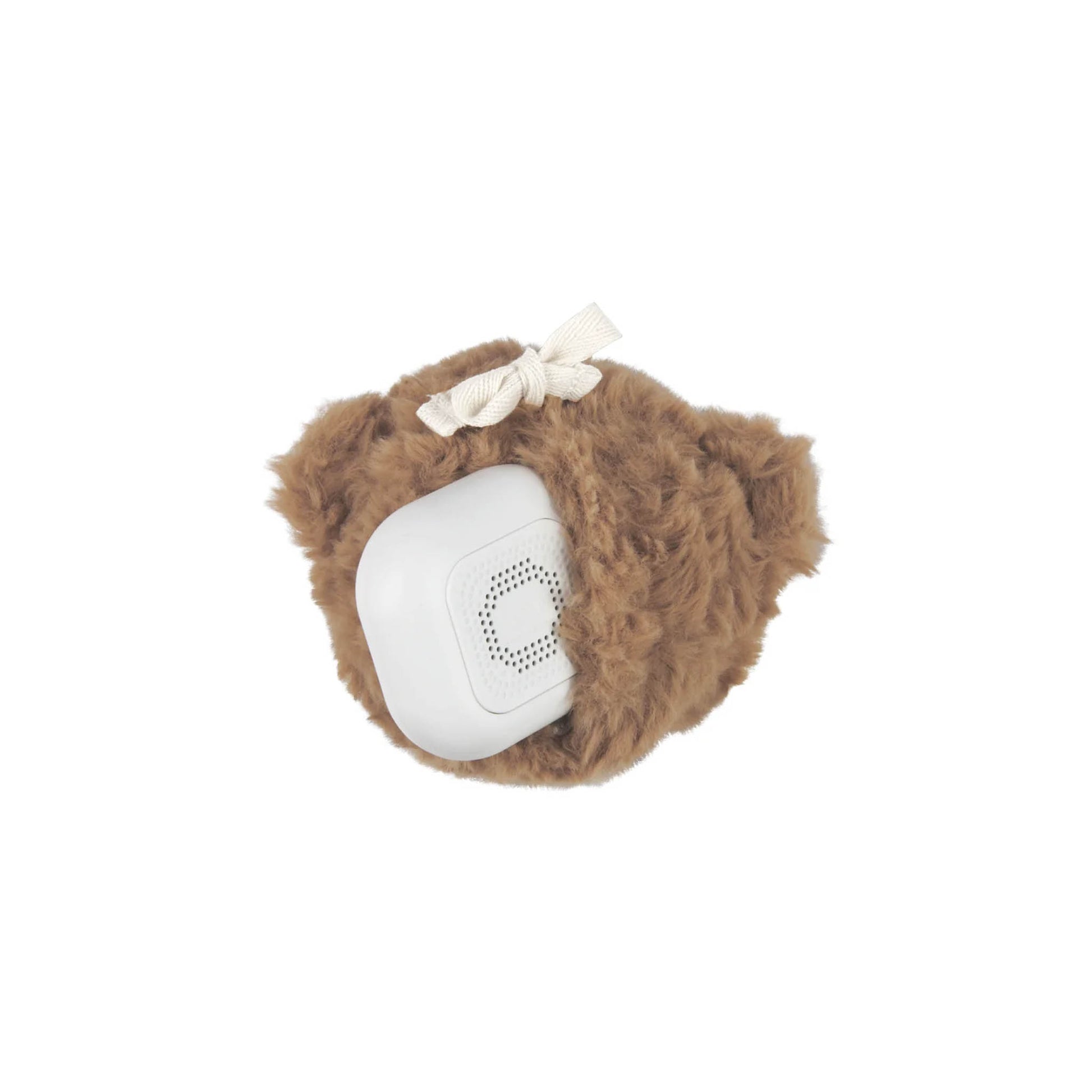 Flow Amsterdam - Kuscheltier mit Spieluhr "LOU Heartbeat Comforter ON THE GO" | brown - Leja Concept Store