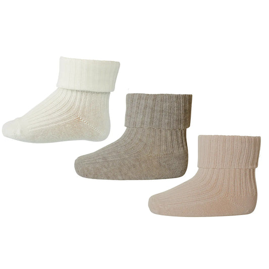 MP Denmark - Socken "Cotton Rib Baby Socks - 3-Pack" | multi MP Denmark