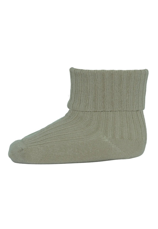 MP Denmark - Socken "Cotton Rib Baby Socks" | desert sage MP Denmark