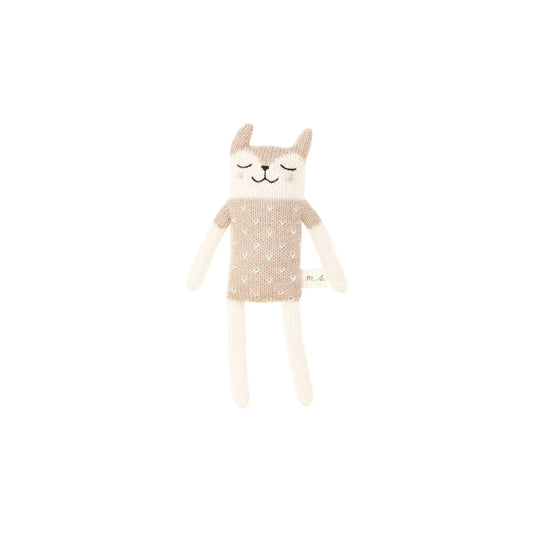 Main Sauvage - Kuscheltier "Fawn knit toy" | sand Main Sauvage