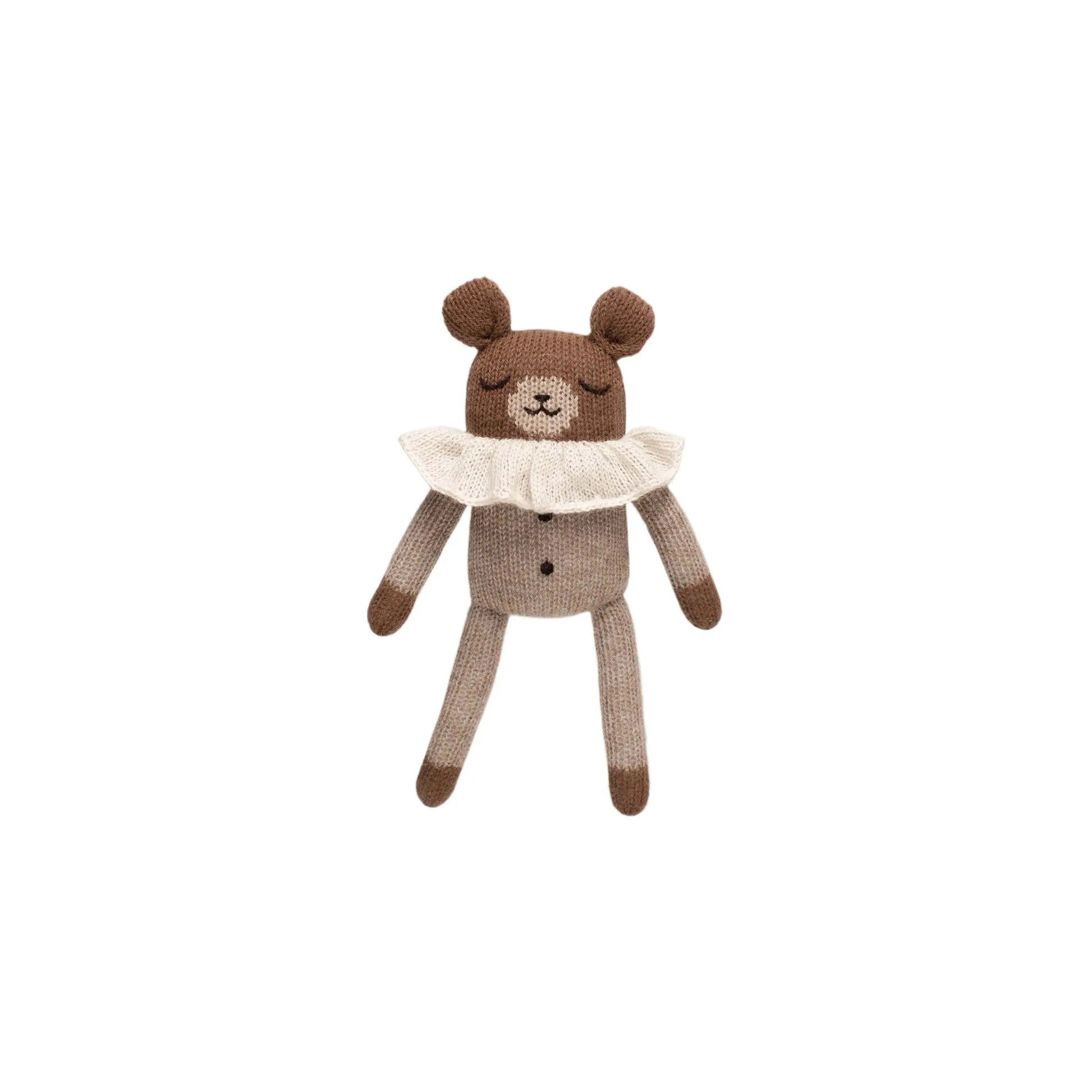 Main Sauvage - Kuscheltier "Teddy knit toy" | oat pyjamas Main Sauvage