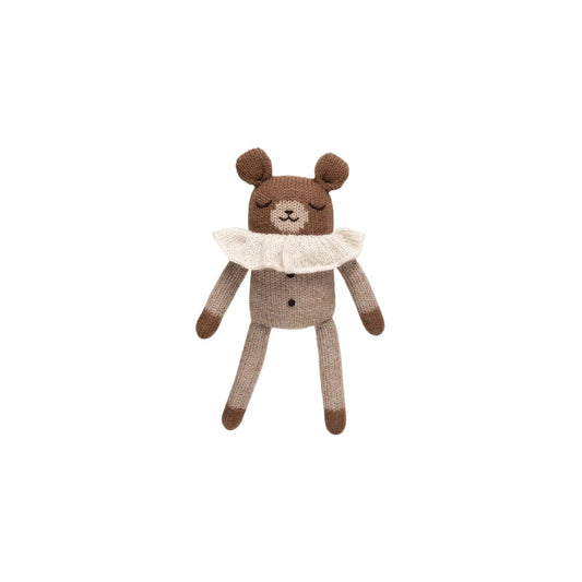 Main Sauvage - Kuscheltier "Teddy knit toy" | oat pyjamas Main Sauvage