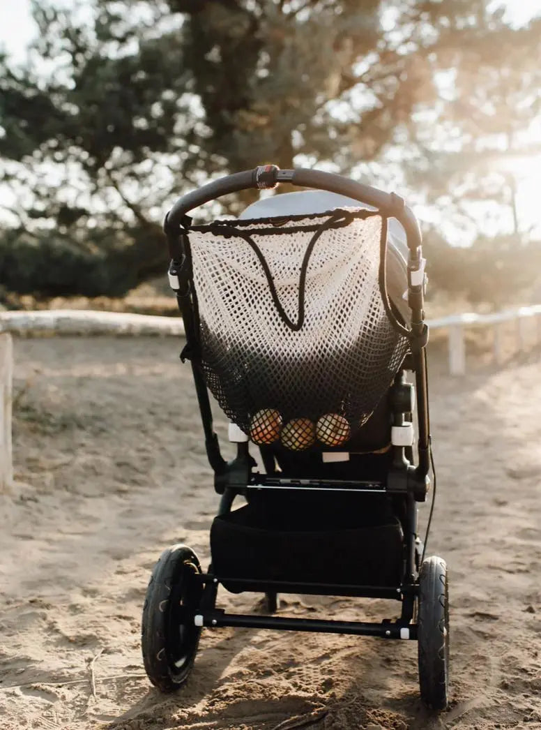 Mara Mea - Kinderwagen-Netz "Black Bear" | black dip dye Mara Mea