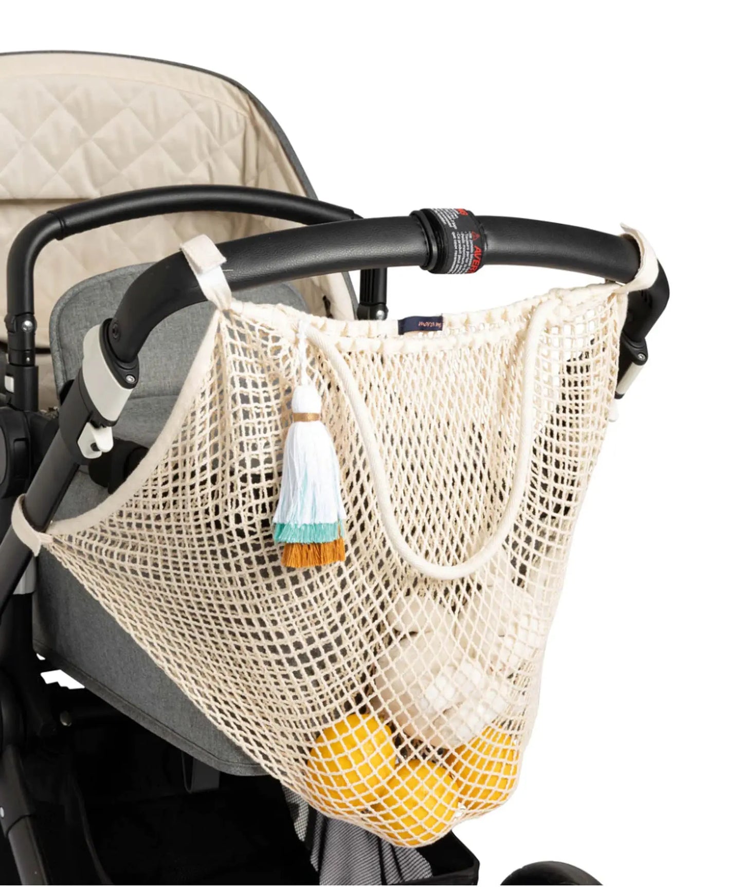 Mara Mea - Kinderwagen-Netz "lemon daydream" | natural Mara Mea