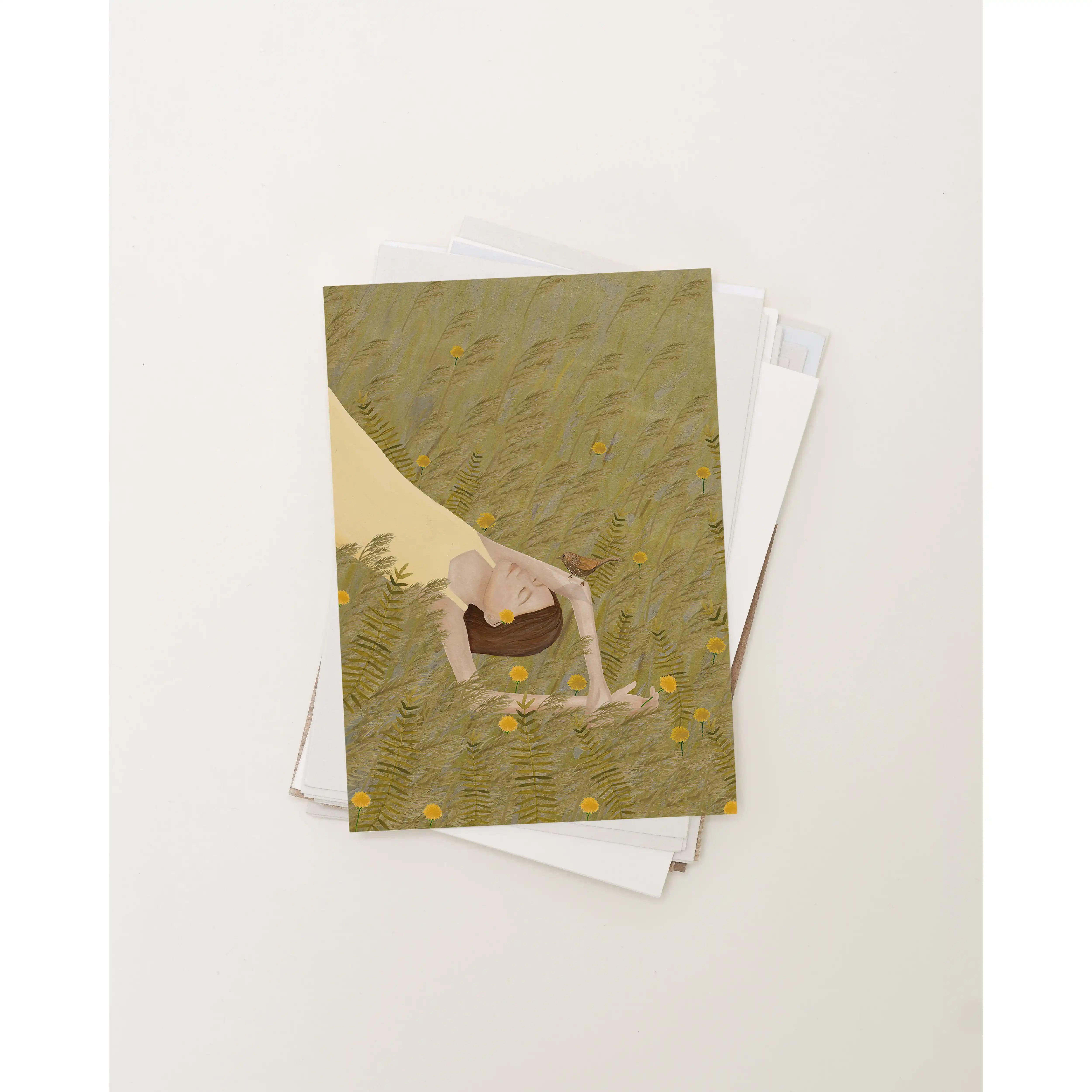 Sâlt + Flor - Grußkarte / Postkarte "Daydreaming"