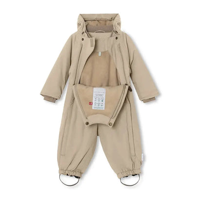 Mini A Ture - Schneeanzug mit Fleecefutter "MATWISTI fleece lined snowsuit" | Savannah tan Mini A Ture