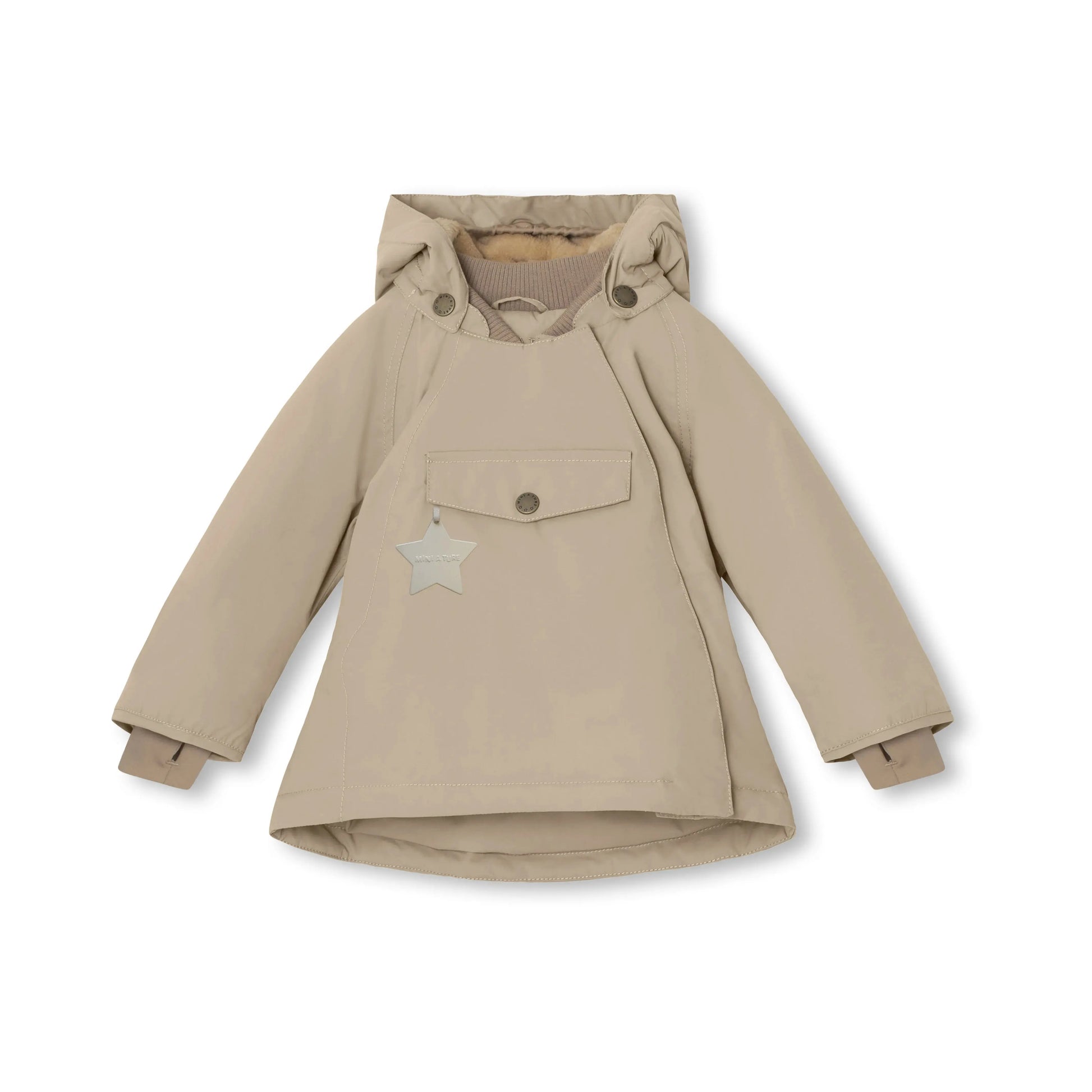 Mini A Ture - Winterjacke mit Fleecefutter "MATWANG fleece lined winter jacket" | Savannah tan Mini A Ture