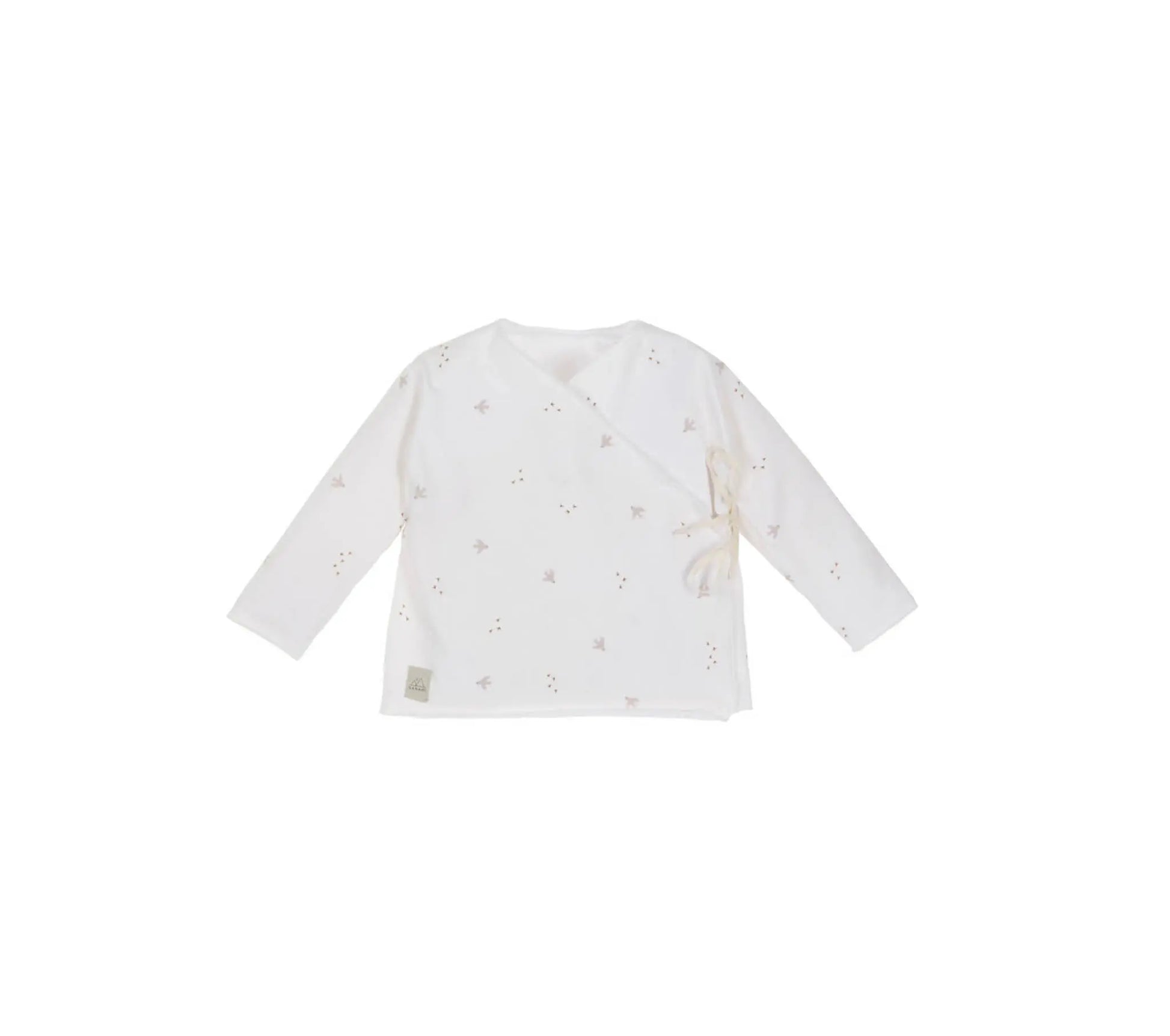 Nanami - Babyjäckchen "Baby tricot top" | bird print Nanami