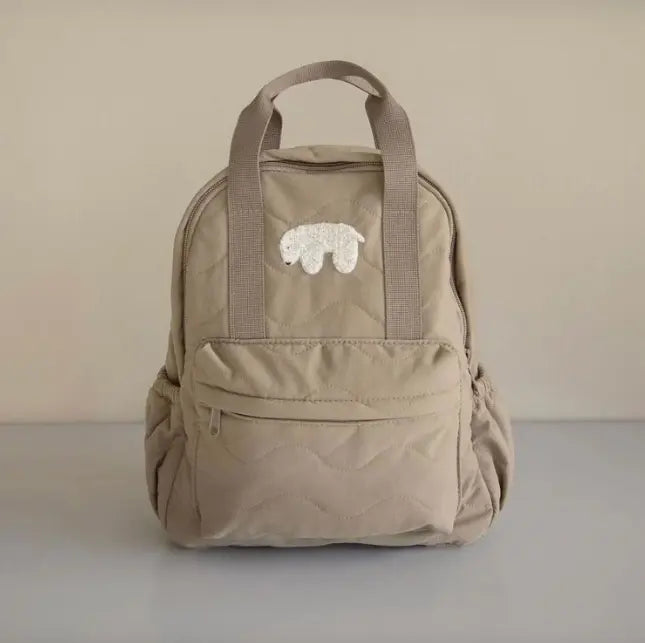 Nanami - Kinderrucksack Eisbär "Polar" | wave earth / taupe Nanami