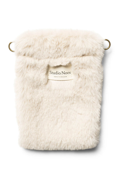 Studio Noos - Handytasche "Faux Fur Phone Bag" | neutral