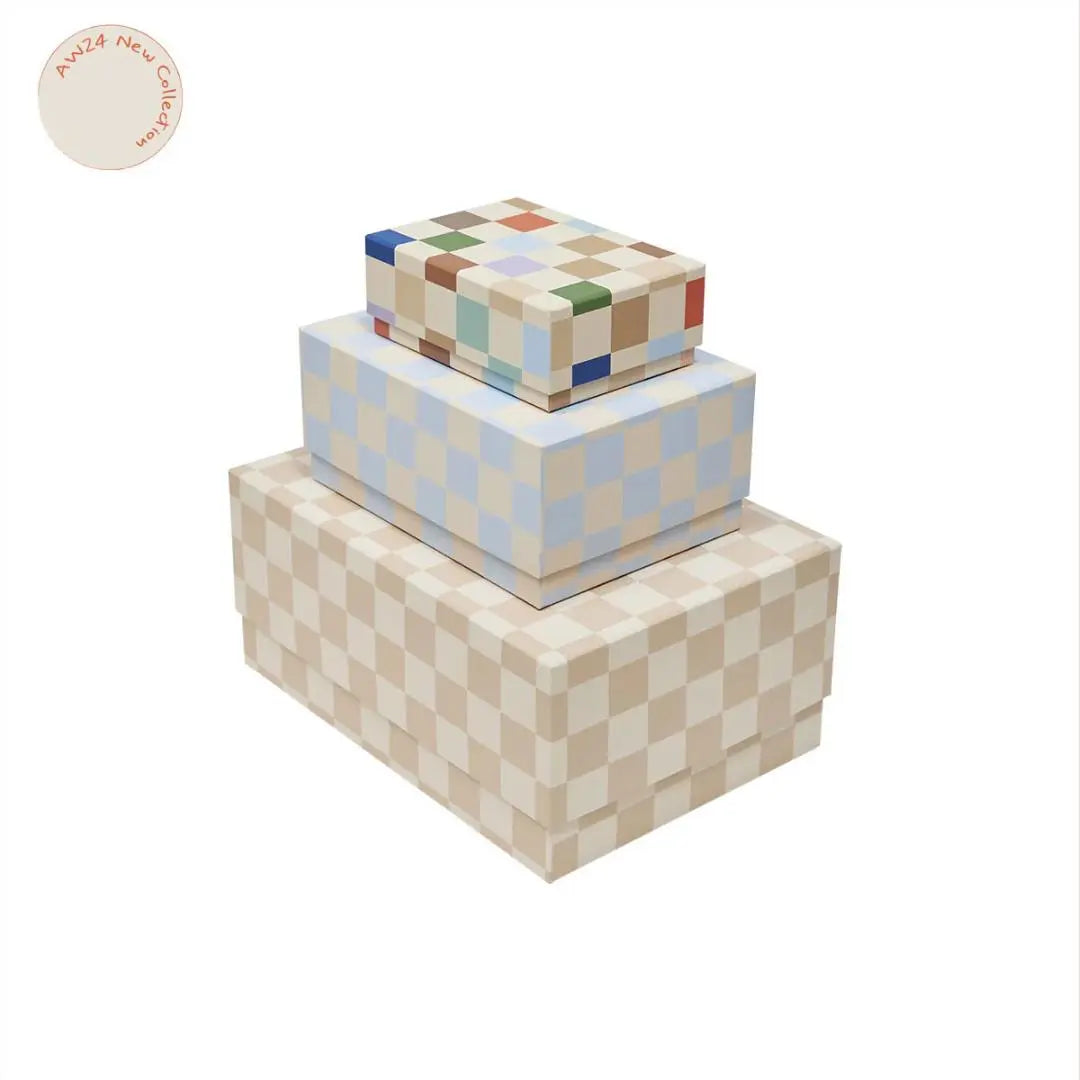 OYOY - Aufbewahrungsboxen "Mana Storage Box Mix - Set of 3" | multi OYOY