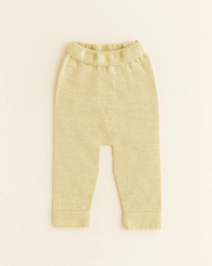 Hvid - Strickhose "Guido" | light yellow