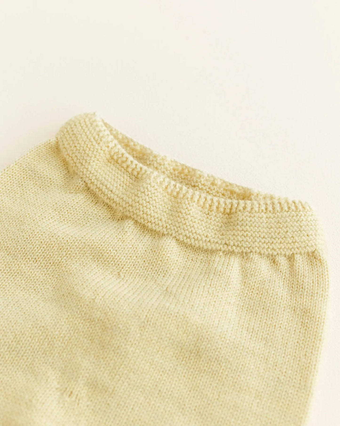 Hvid - Strickhose "Guido" | light yellow