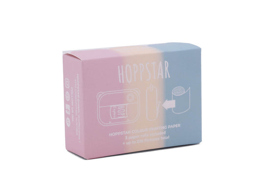 Hoppstar - Papierrollen - 3er Nachfüllpack | farbig