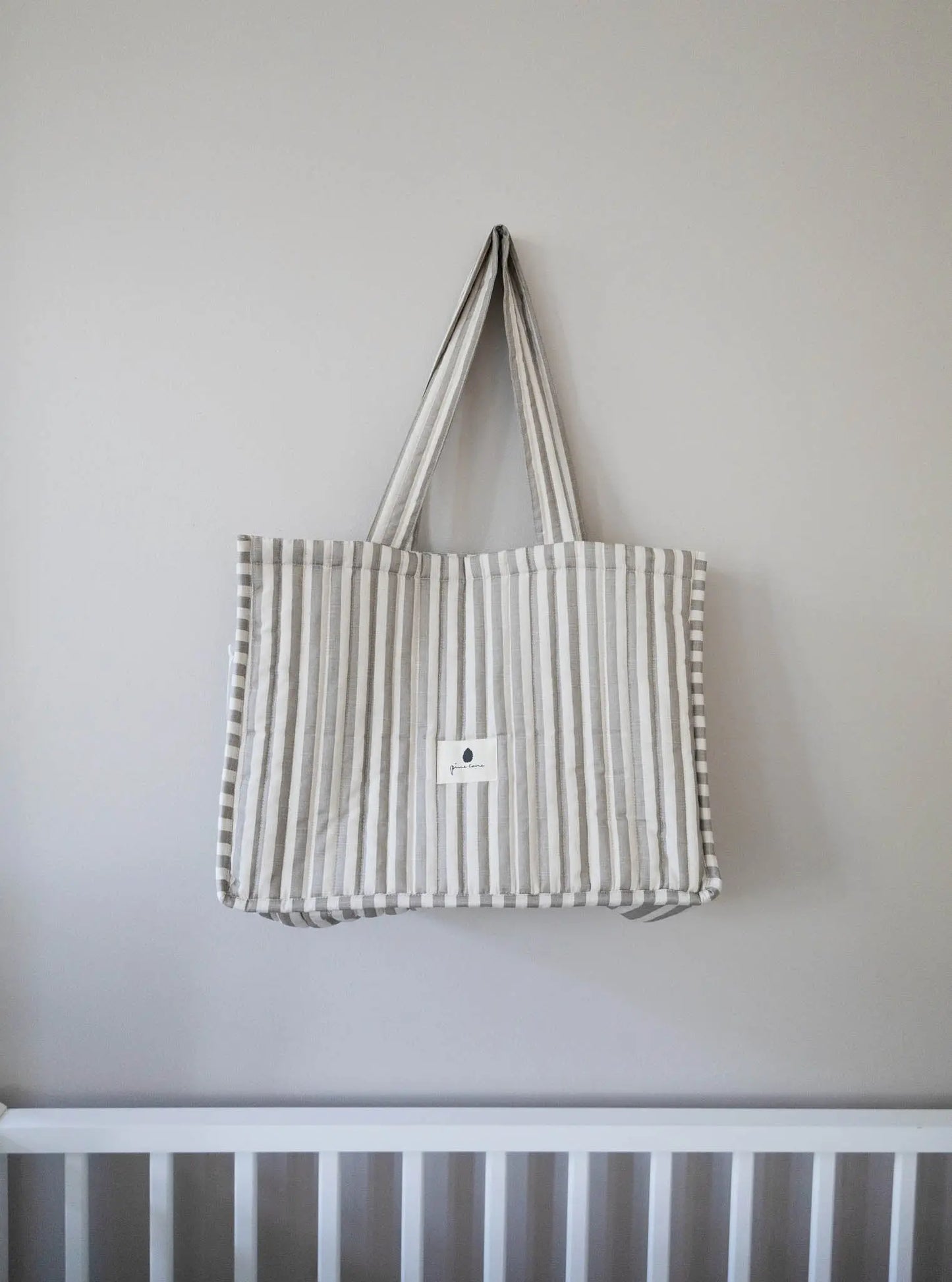 Pine Cone - (Wickel-) Tasche "MOMMY TOTE BAG" | mushroom stripe Pine Cone