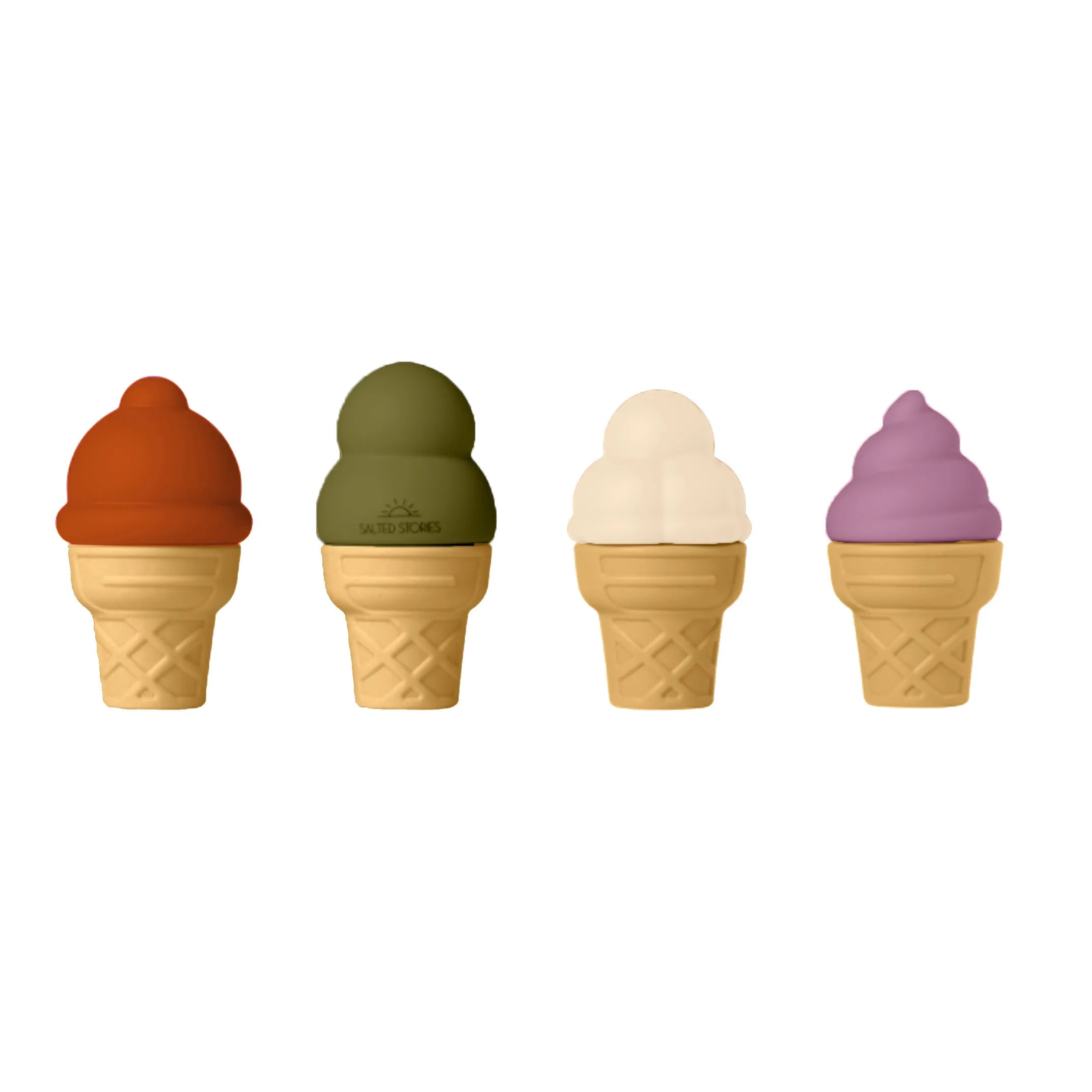 Salted Stories - Eiscreme-Spielzeug "Solid " | multicolor