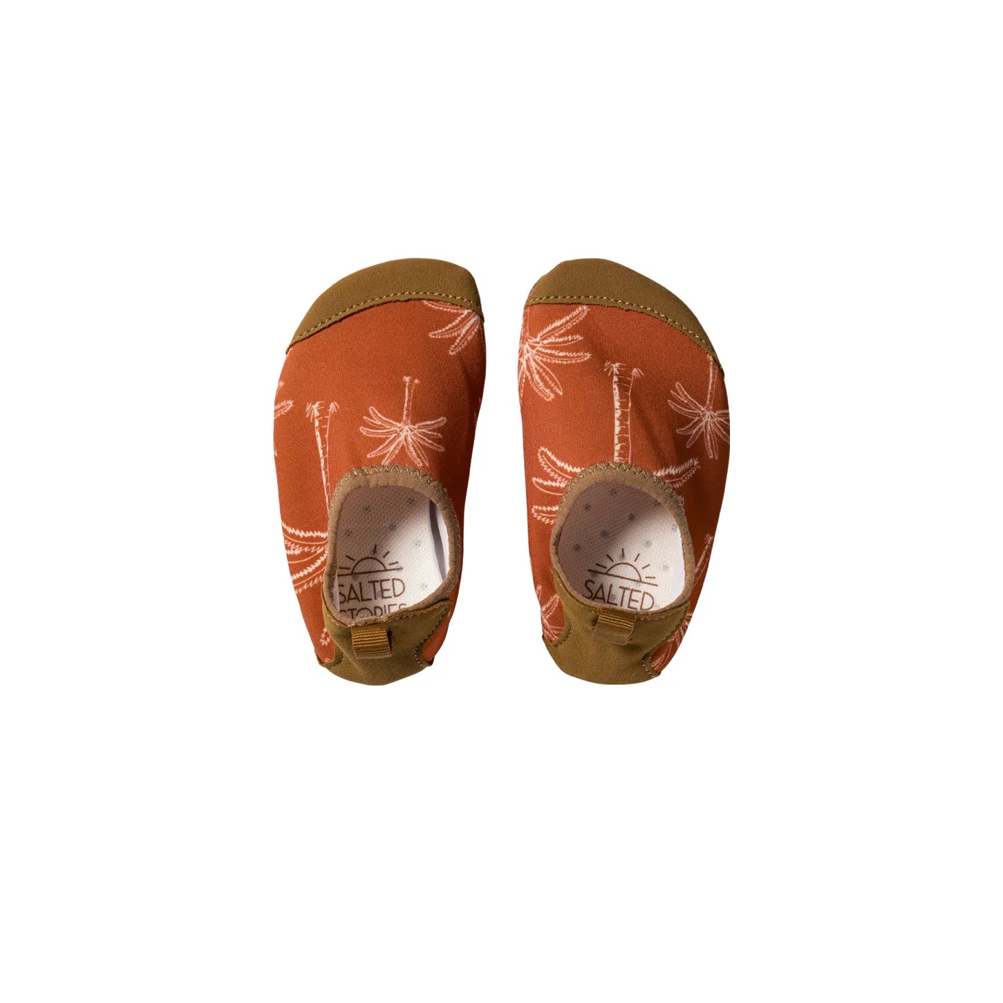 Salted Stories - Wasserschuhe "Palms " | bombay brown