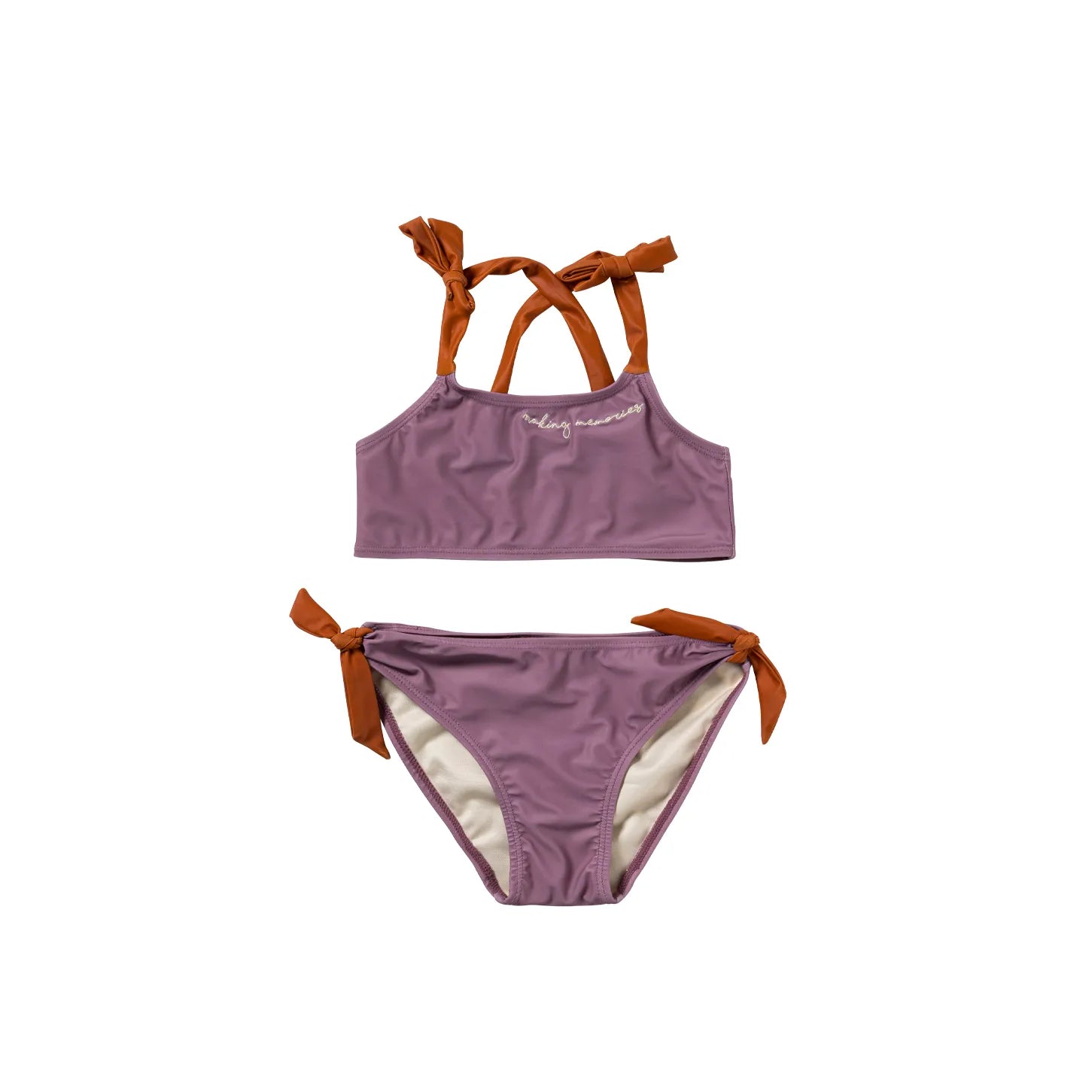 Salted Stories - Bikini "Colorblock " | dusky orchid