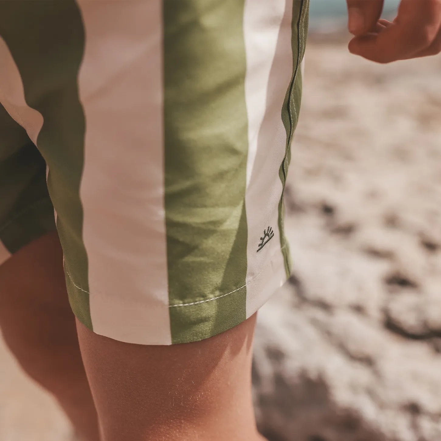 Salted Stories - Badehose "Wide Stripe " | iguana