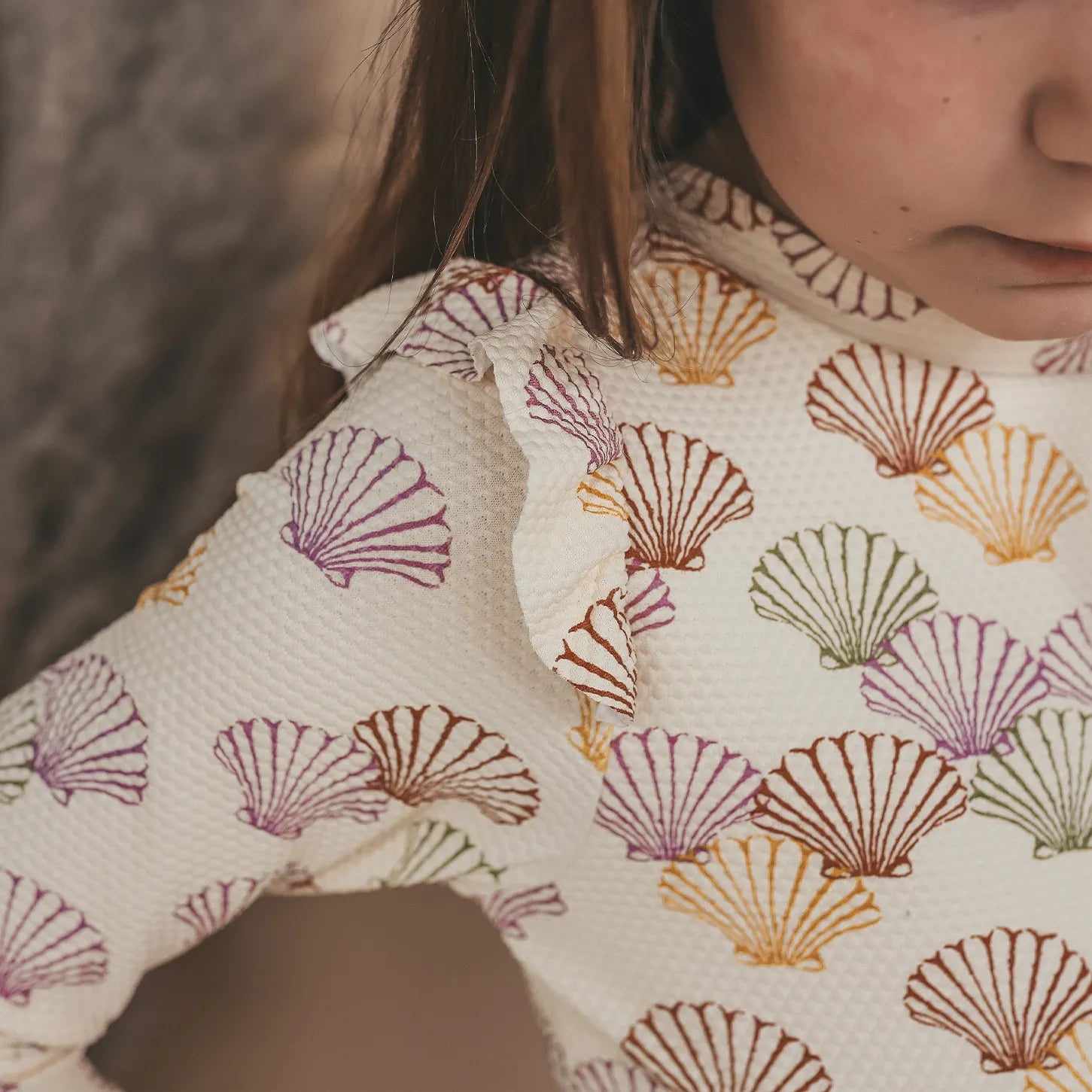 Salted Stories - Badeanzug "Shells " | multicolor