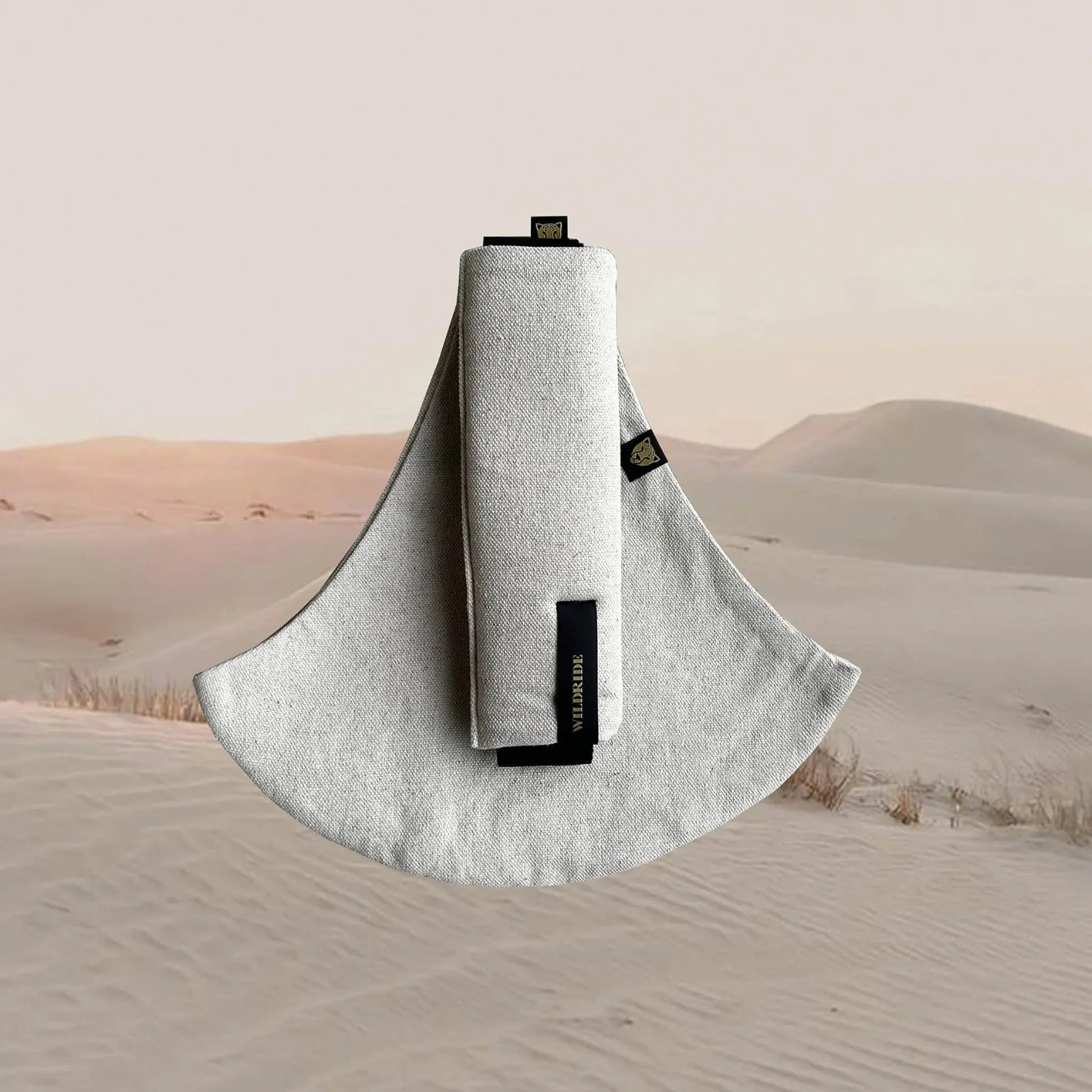 Wildride - Kindertrage "Sand Linen Carrier / Sand Leinen" | sand Wildride