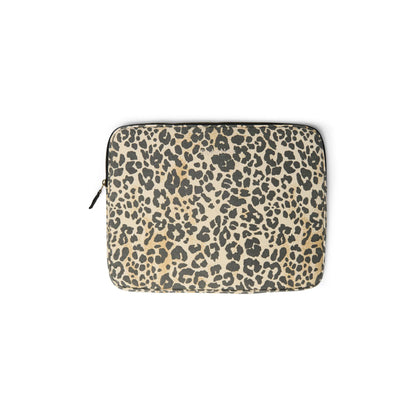 Studio Noos - Laptop Tasche  15inch "Soft Cotton Leopard Laptop Sleeve" | schwarz / beige (Copy)