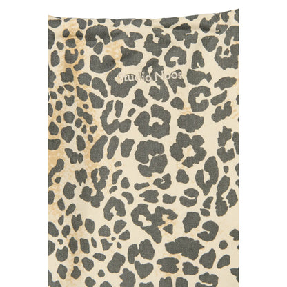 Studio Noos - Tasche "Soft Cotton Leopard Mom Bag" | beige / schwarz