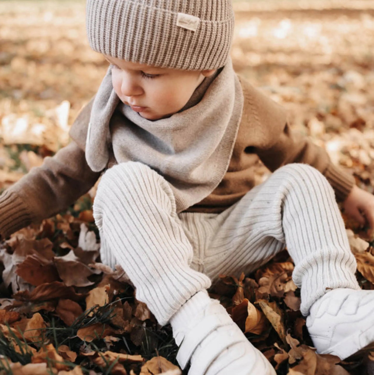 Strickgut - Babyleggings zum Mitwachsen aus Merinowolle | stein Strickgut