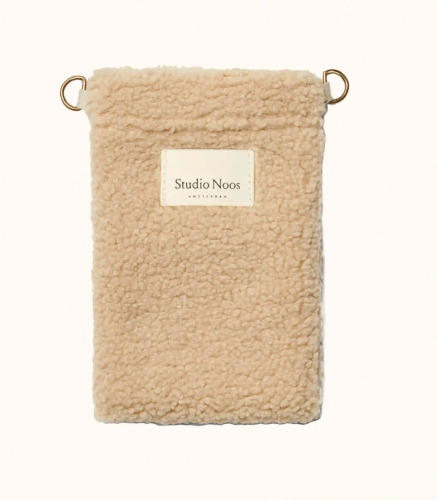 Studio Noos - Handytasche "Ecru Teddy Phone Bag" | ecru Studio Noos