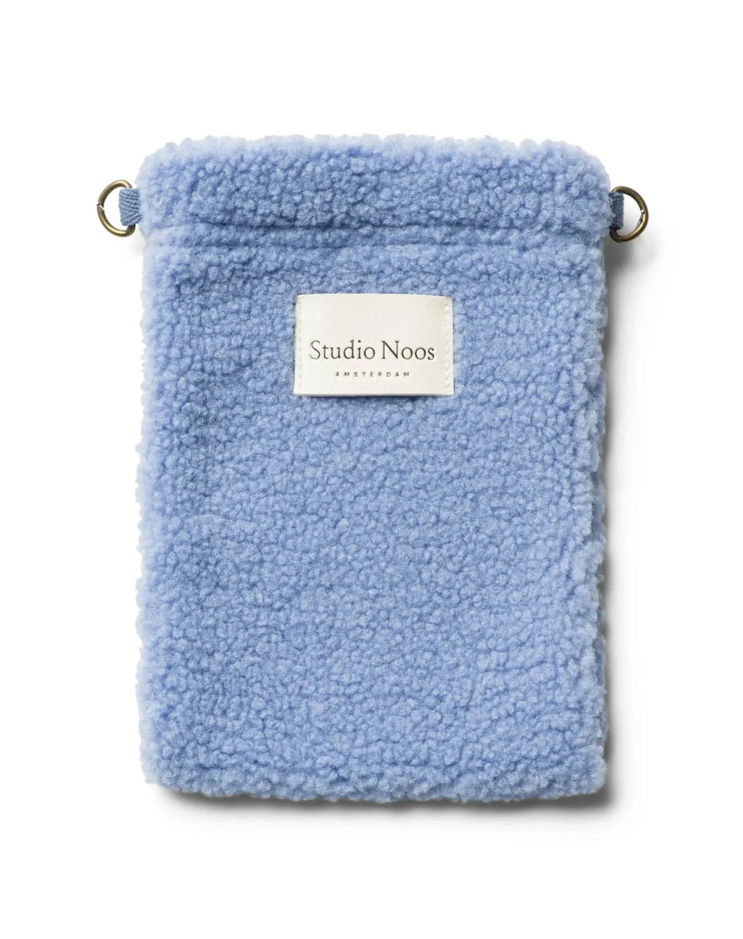 Studio Noos - Handytasche "Ecru Teddy Phone Bag" | hellblau Studio Noos