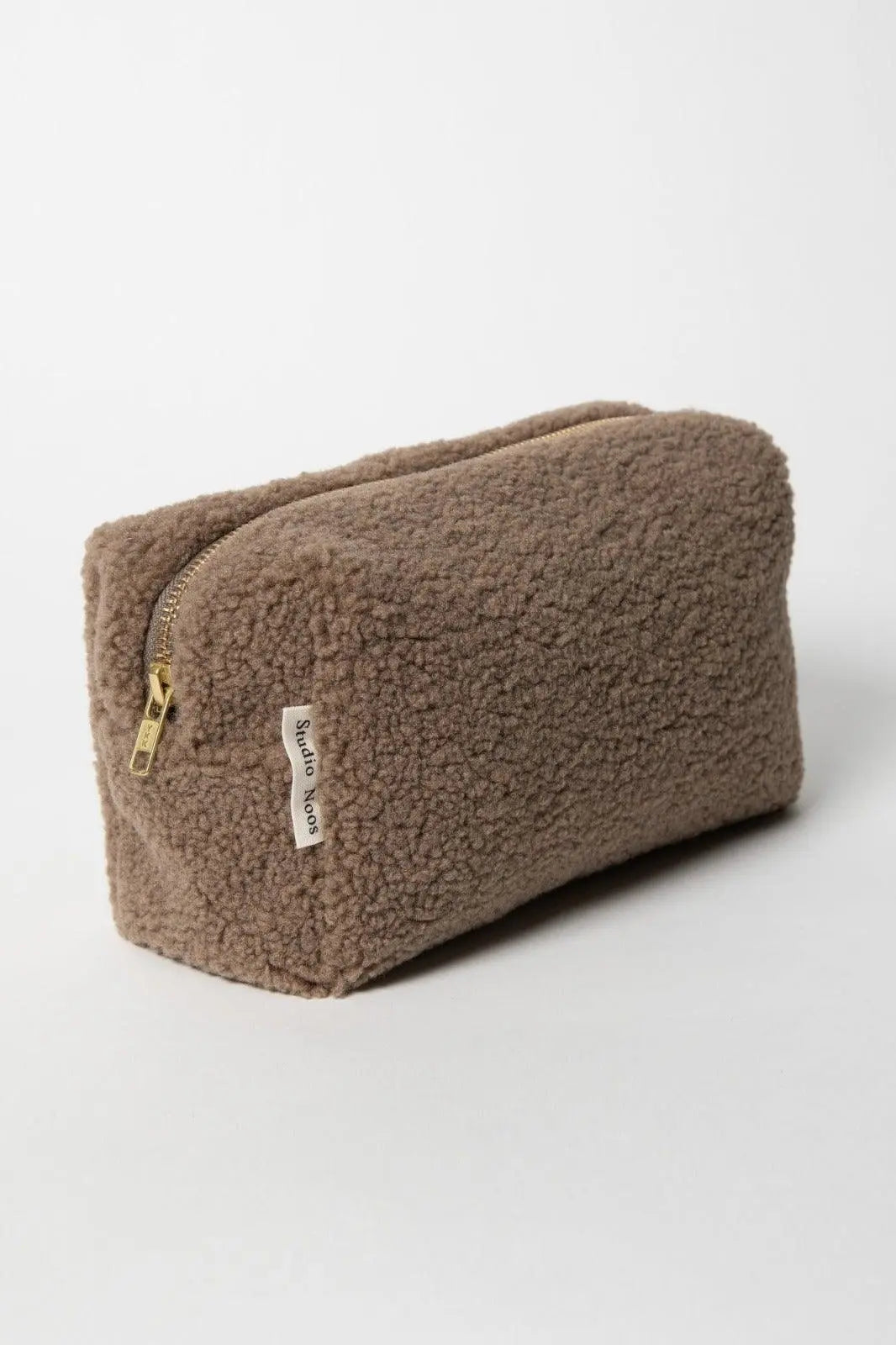 Studio Noos - Kosmetiktasche "Chunky Teddy Pouch" | braun Studio Noos