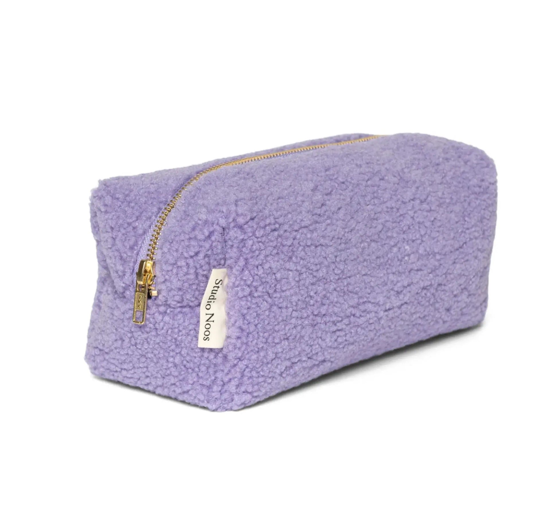 Studio Noos - Kosmetiktasche "Chunky Teddy Pouch" | lilac Studio Noos